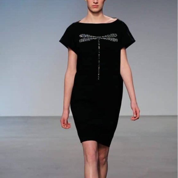 Thakoon dragonfly dress Leather panel back. NWT - Picture 1 of 9